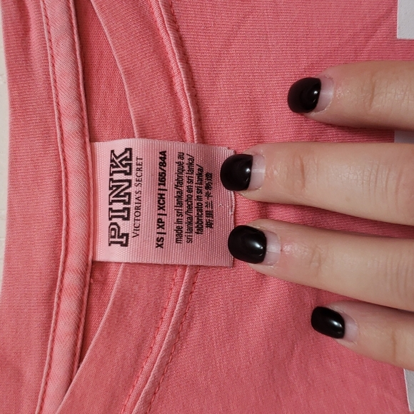 Long sleeve Victoria's secret tshirt size extra small - Picture 2 of 4
